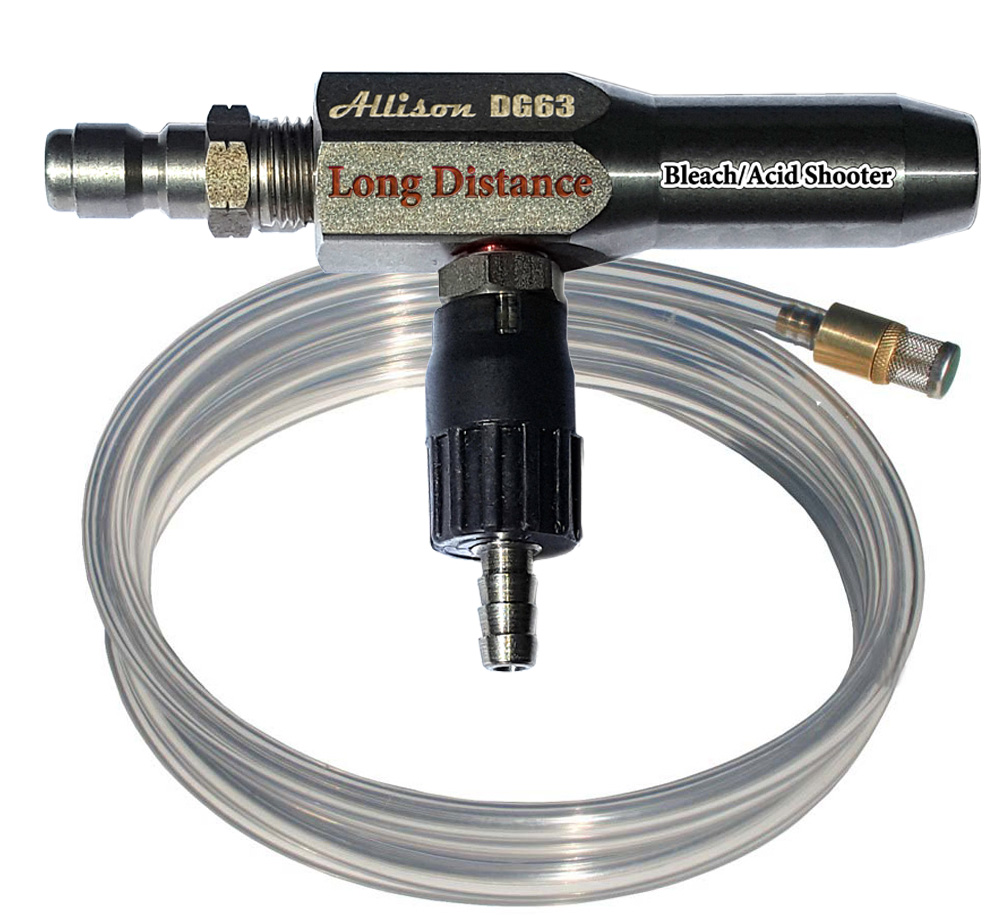 injectors are use on pressure washers to apply cleaning chemical