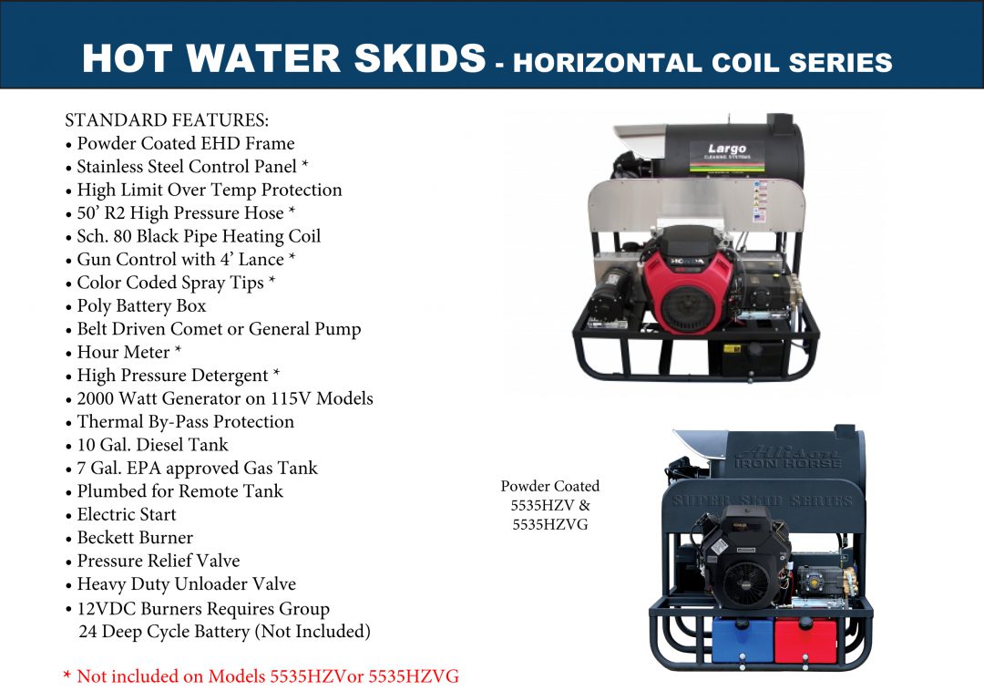 Hot Water Pressure Washer Skids ENVIROSPEC