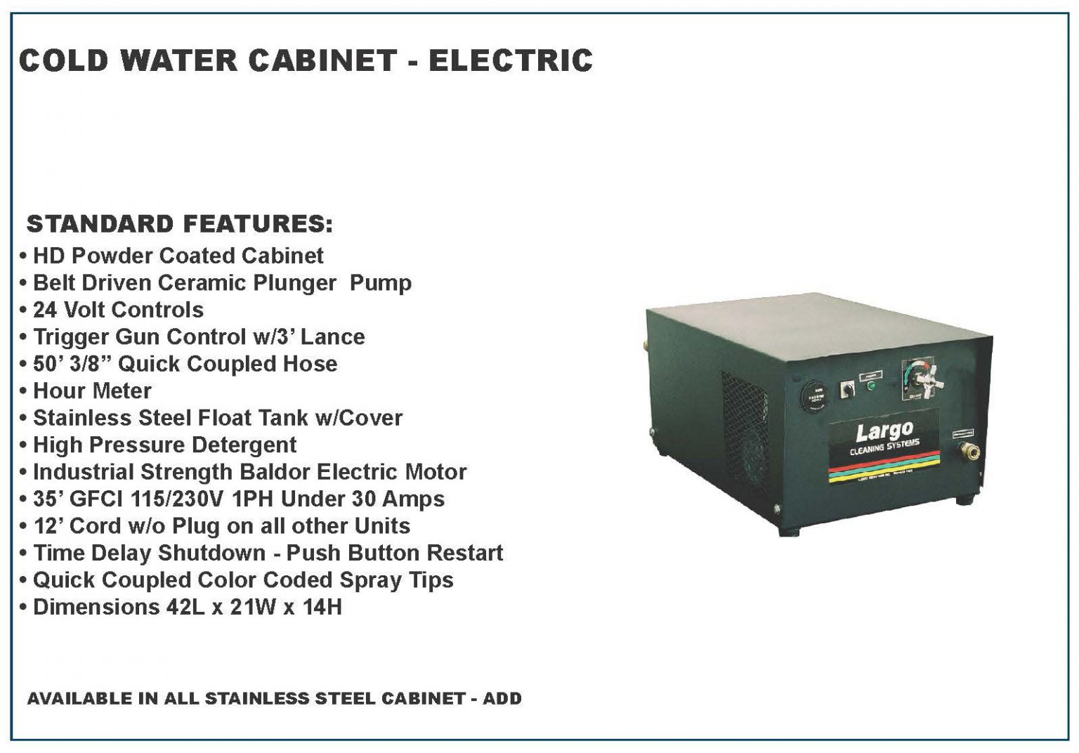 Largo Cold Water ENVIROSPEC